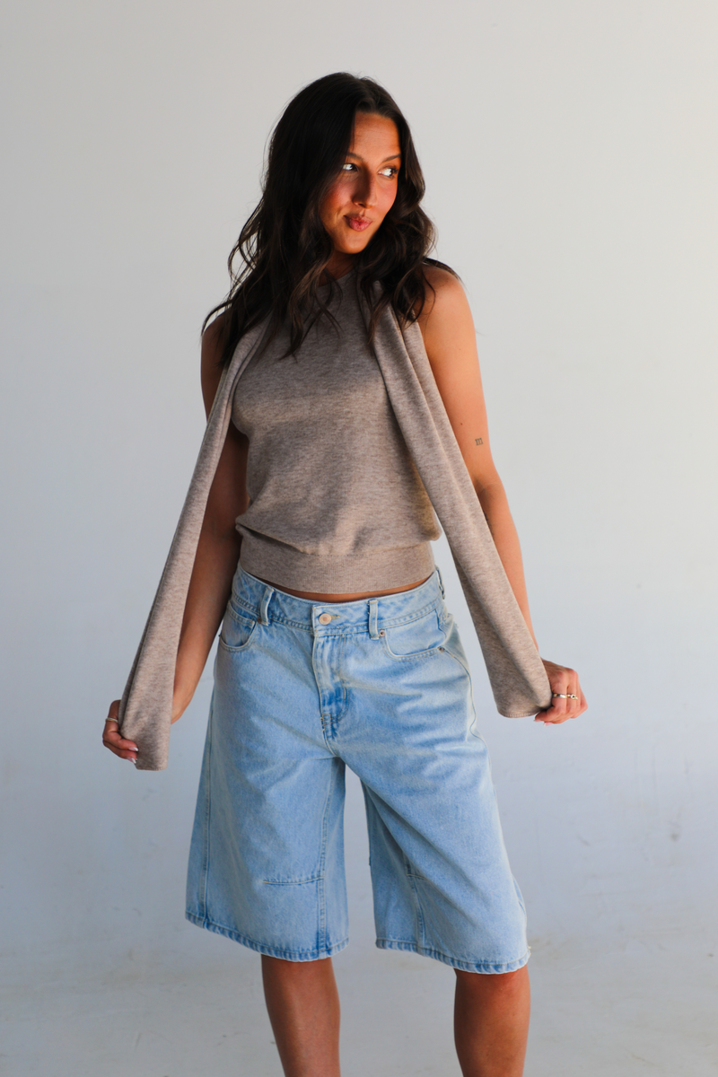 Give It Your Best Top Set: Taupe