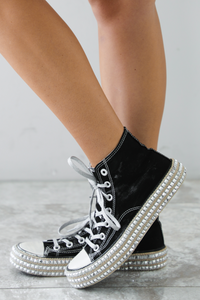 The Pat Sneakers: Black/Multi