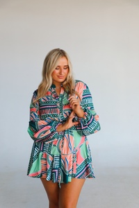 Change Of Plans Dress: Multi