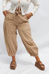 Get Away Pants: Tan