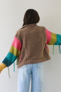 The Combo Jacket: Mocha/Multi