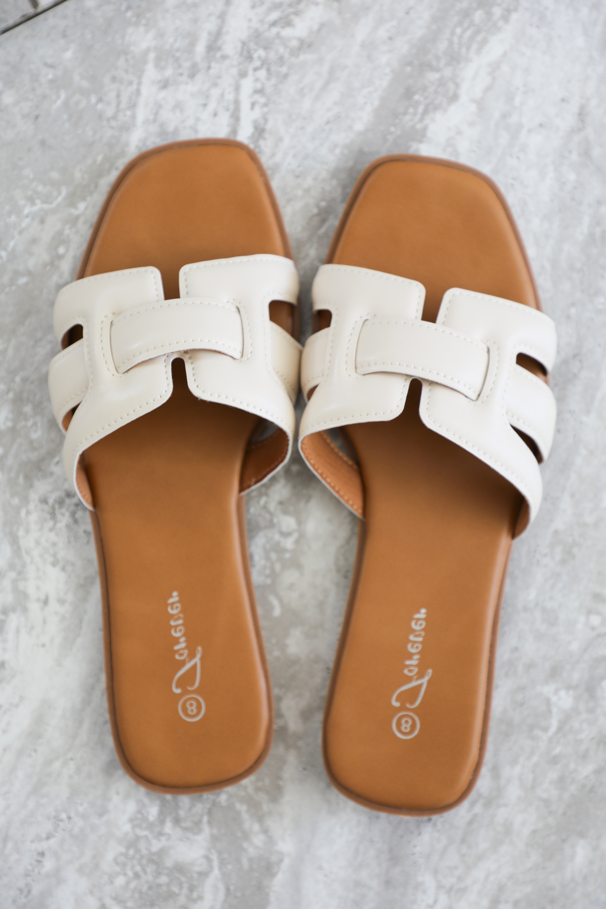Maldives Sandals: Cream