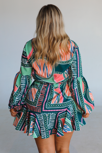 Change Of Plans Dress: Multi