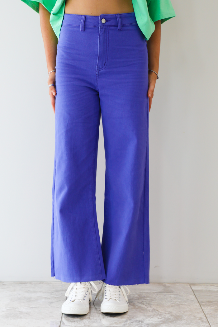 Perfect High Rise Jeans: Purple