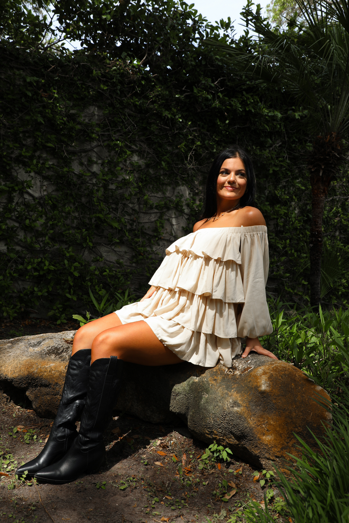 Your Way Dress: Sand