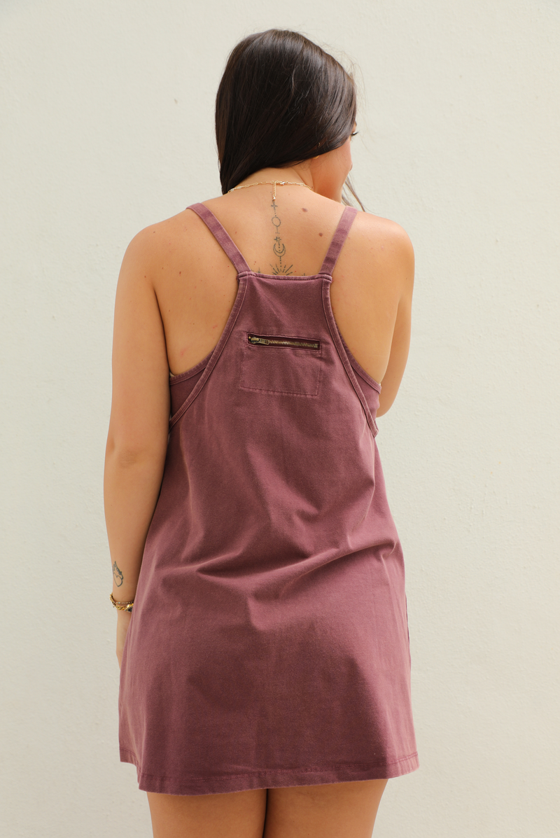PRE-ORDER: Talk To You Athleisure Dress: Maroon