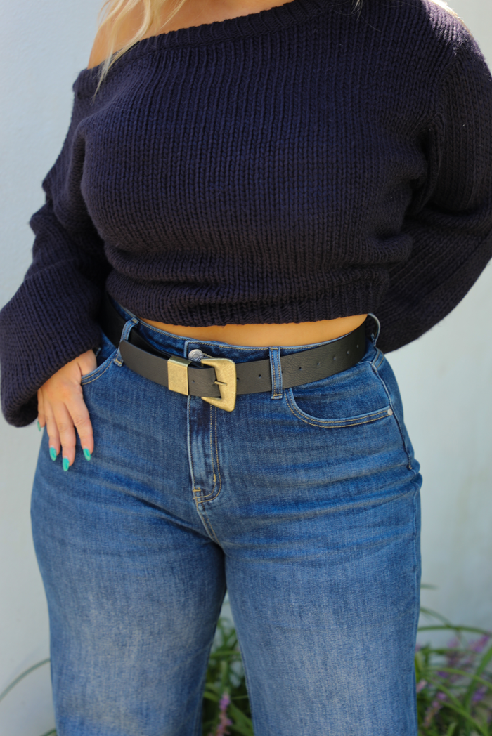 Your Design Belt: Black/Gold