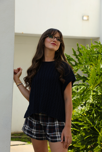 Already There Sweater Vest: Navy