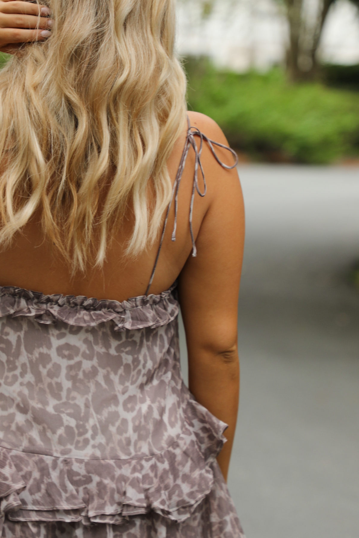 Wait Too Long Romper: Leopard
