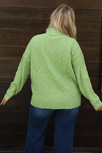 Everything You Need Cardigan: Green