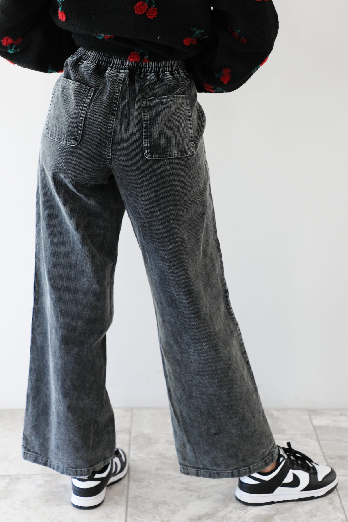 Don't Fade Away Pants: Distressed Black