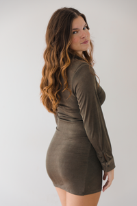 She's So Chic Dress: Hunter Green