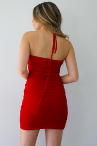 Excite Them Dress: Red