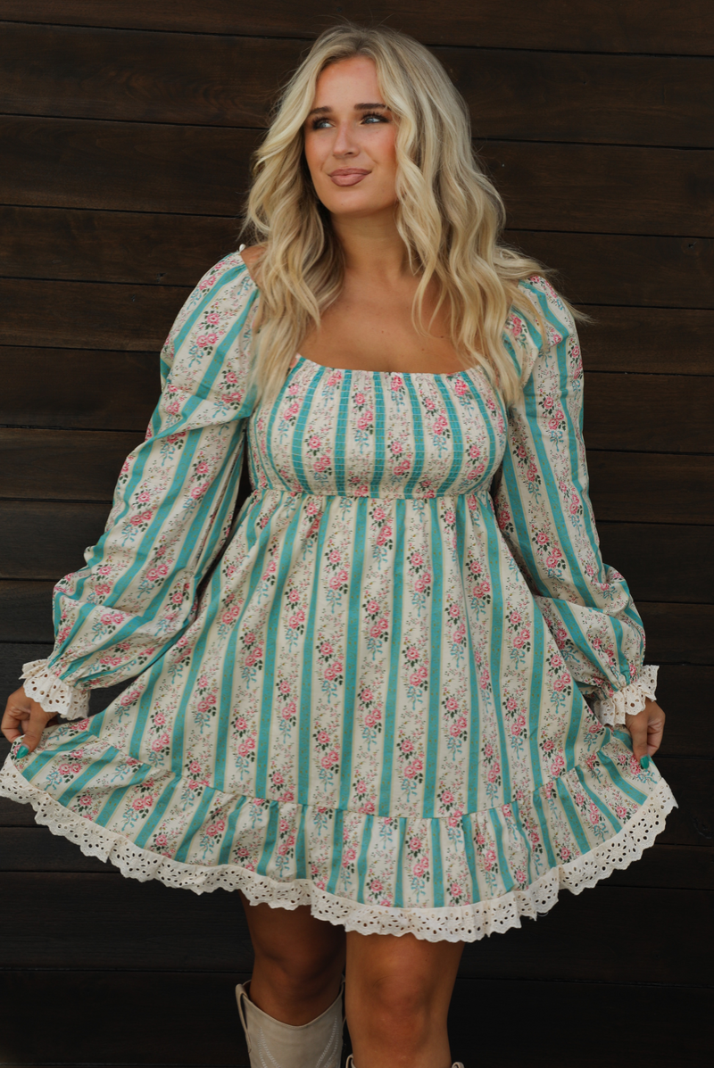 Only Way Dress: Multi/Floral