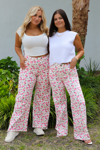 Flower Field Denim: Floral/Multi
