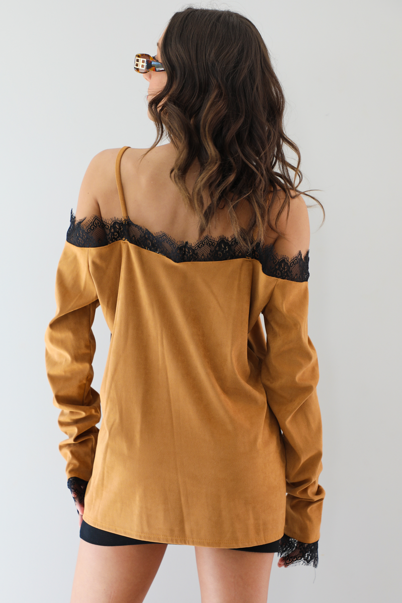 The Usual Top: Caramel/Black