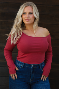 Make It Easy Top: Red