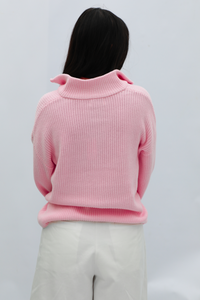 Wanna Be Sweater: Pink