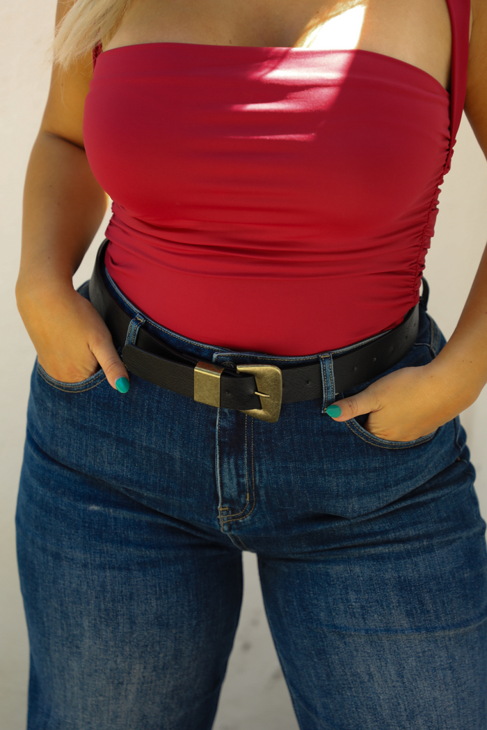 Your Design Belt: Black/Gold