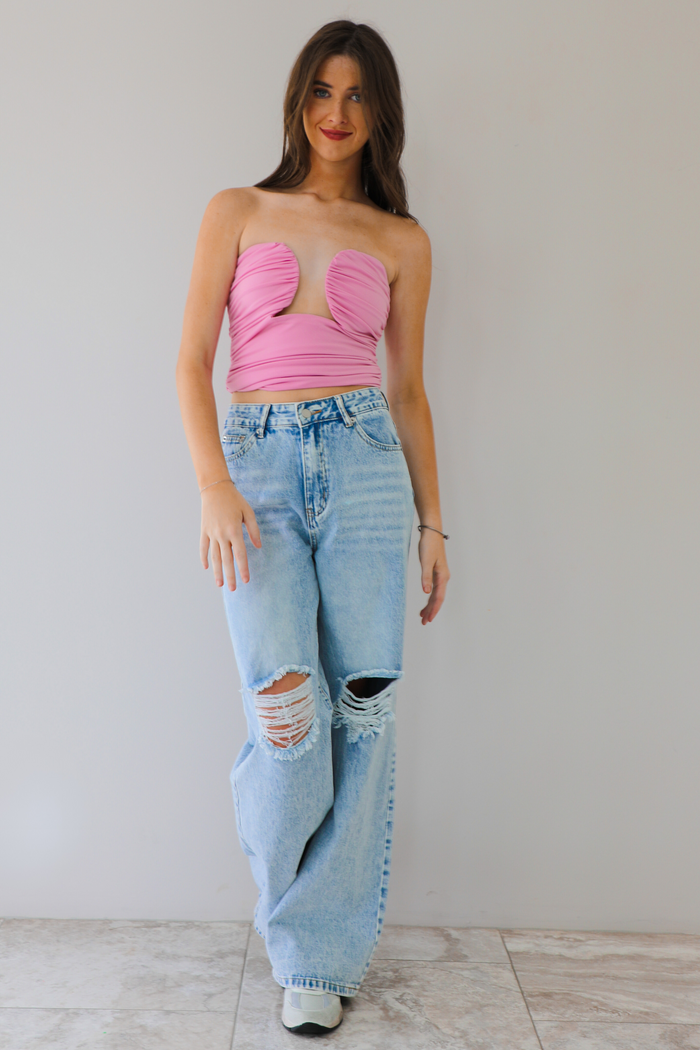 How To Feel Top: Baby Pink