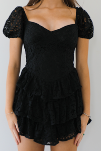 Nothing Personal Dress: Black