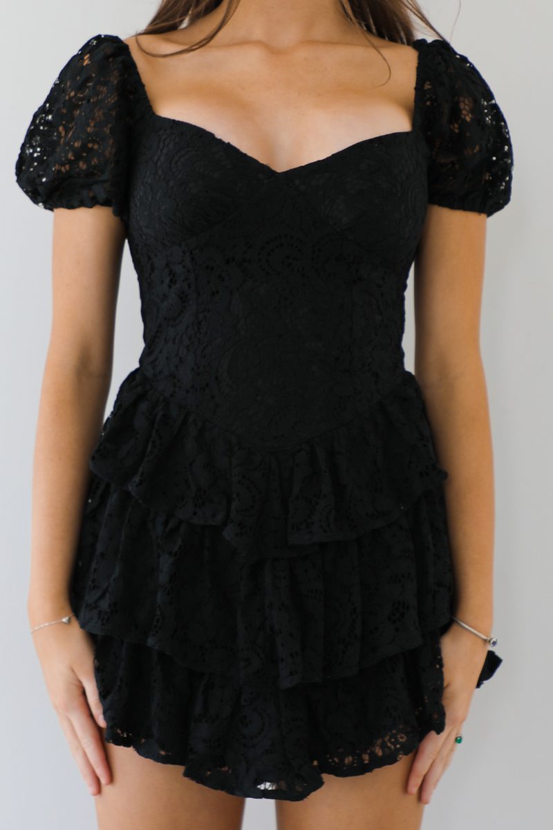 Nothing Personal Dress: Black
