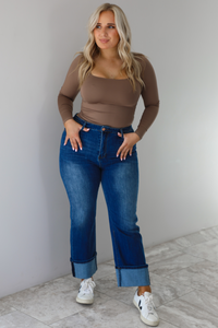 Never Taking Off Bodysuit: Taupe