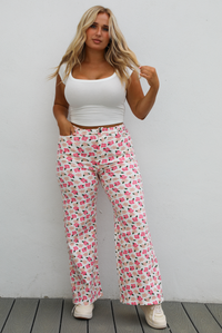 Flower Field Denim: Floral/Multi