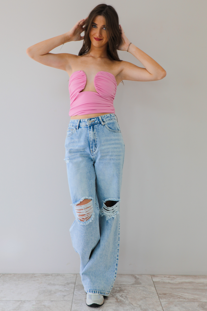 How To Feel Top: Baby Pink