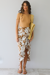 The Basics Bodysuit: Tan