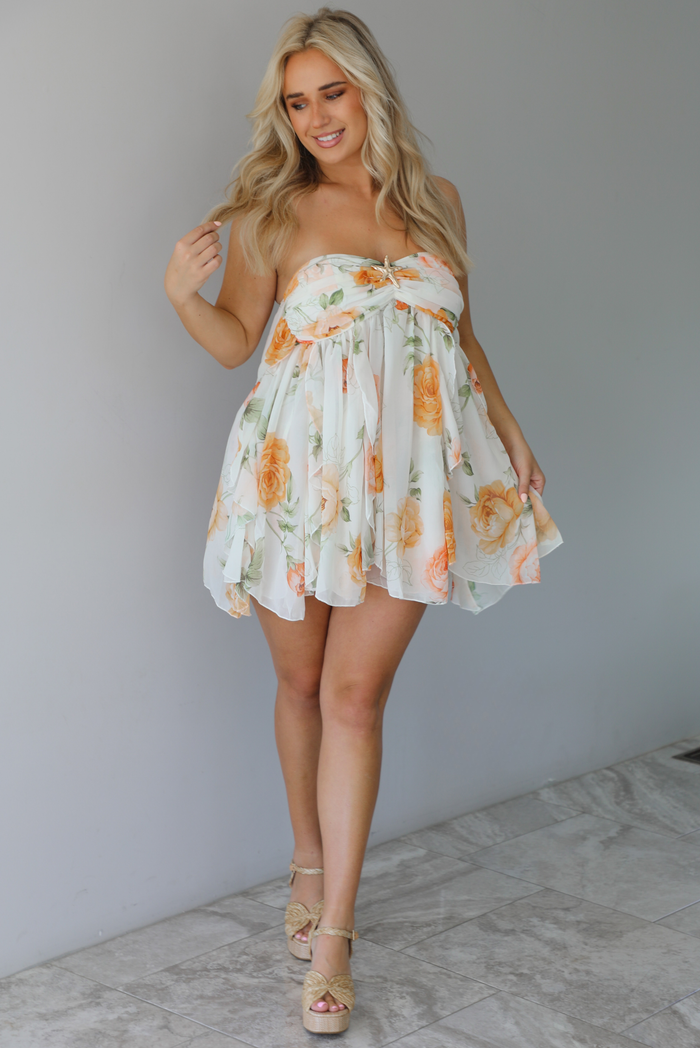 open lace back dress Women's Boho Belle Mini Dress main image 0