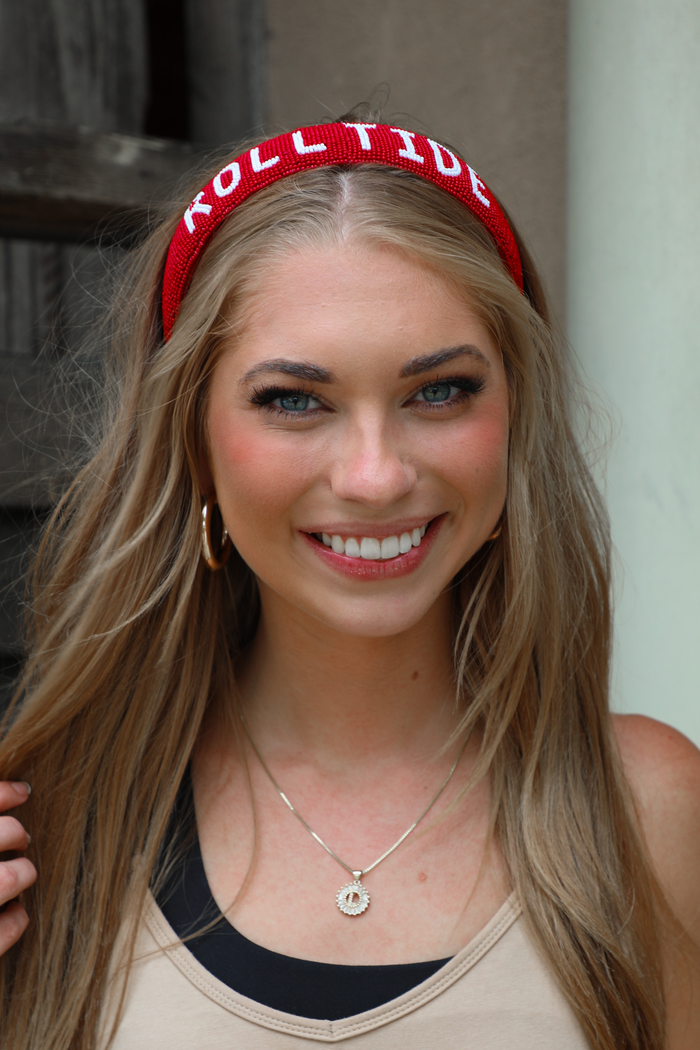 U of A Headband: Crimson