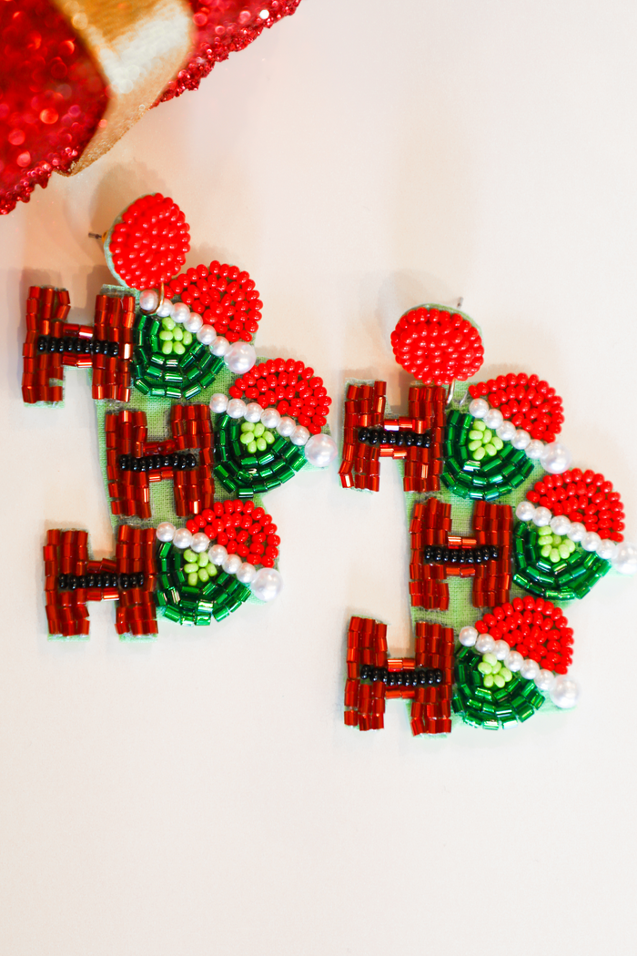 Ho Ho Ho Earrings