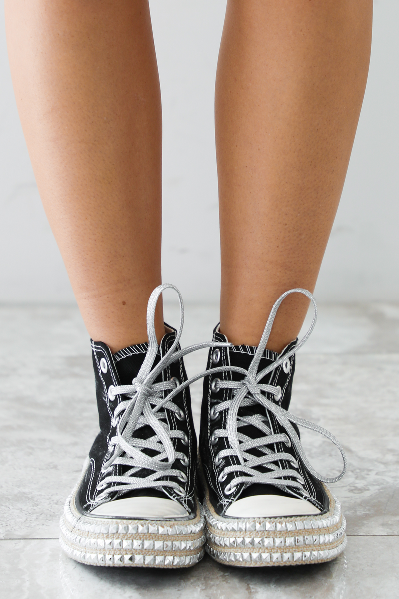 The Pat Sneakers: Black/Multi