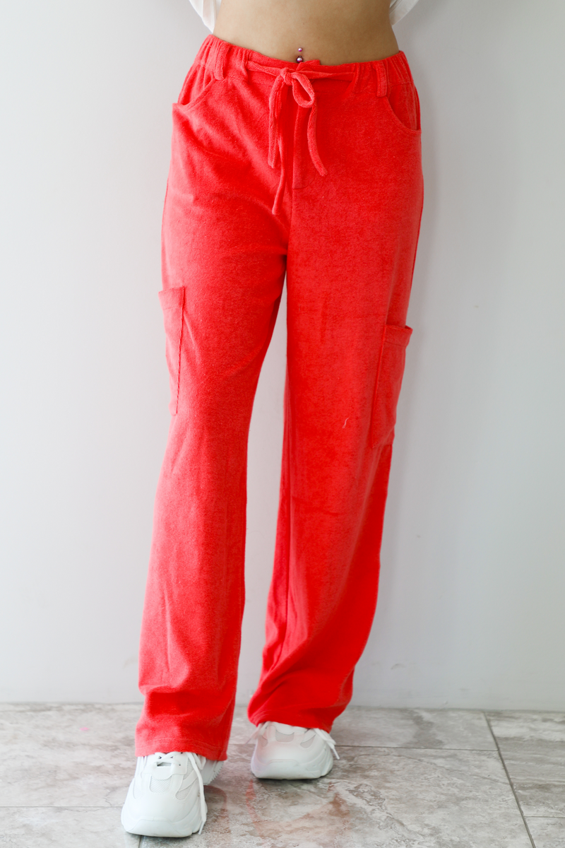 Spend The Weekend Cargos: Dark Peach