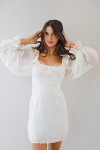 Keeping It Smart Dress: White