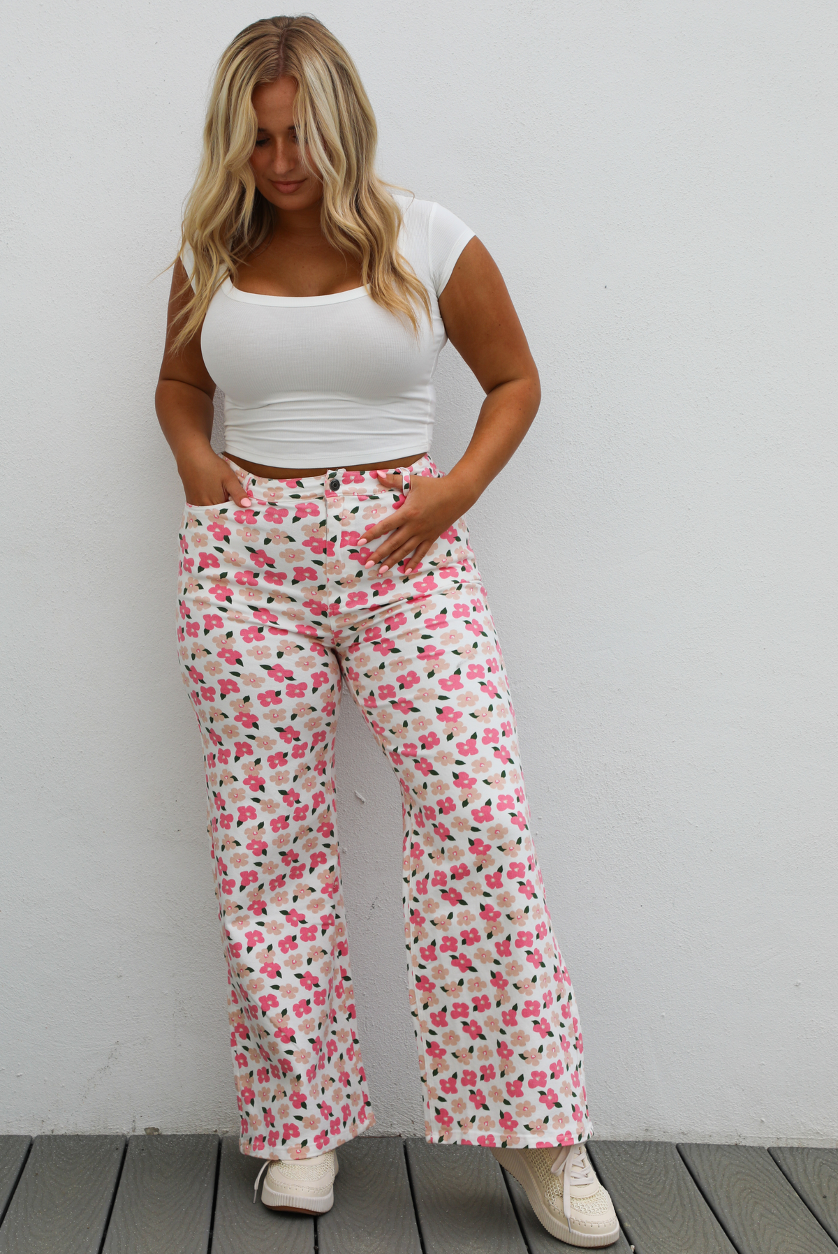 Flower Field Denim: Floral/Multi