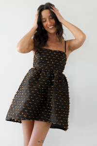 What I Need Dress: Black/Brown