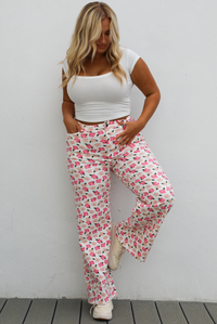 Flower Field Denim: Floral/Multi