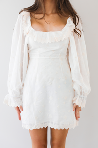 Keeping It Smart Dress: White