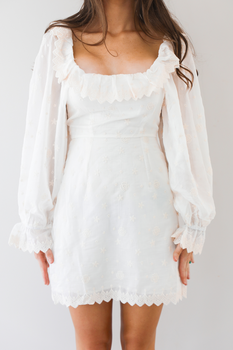 Keeping It Smart Dress: White
