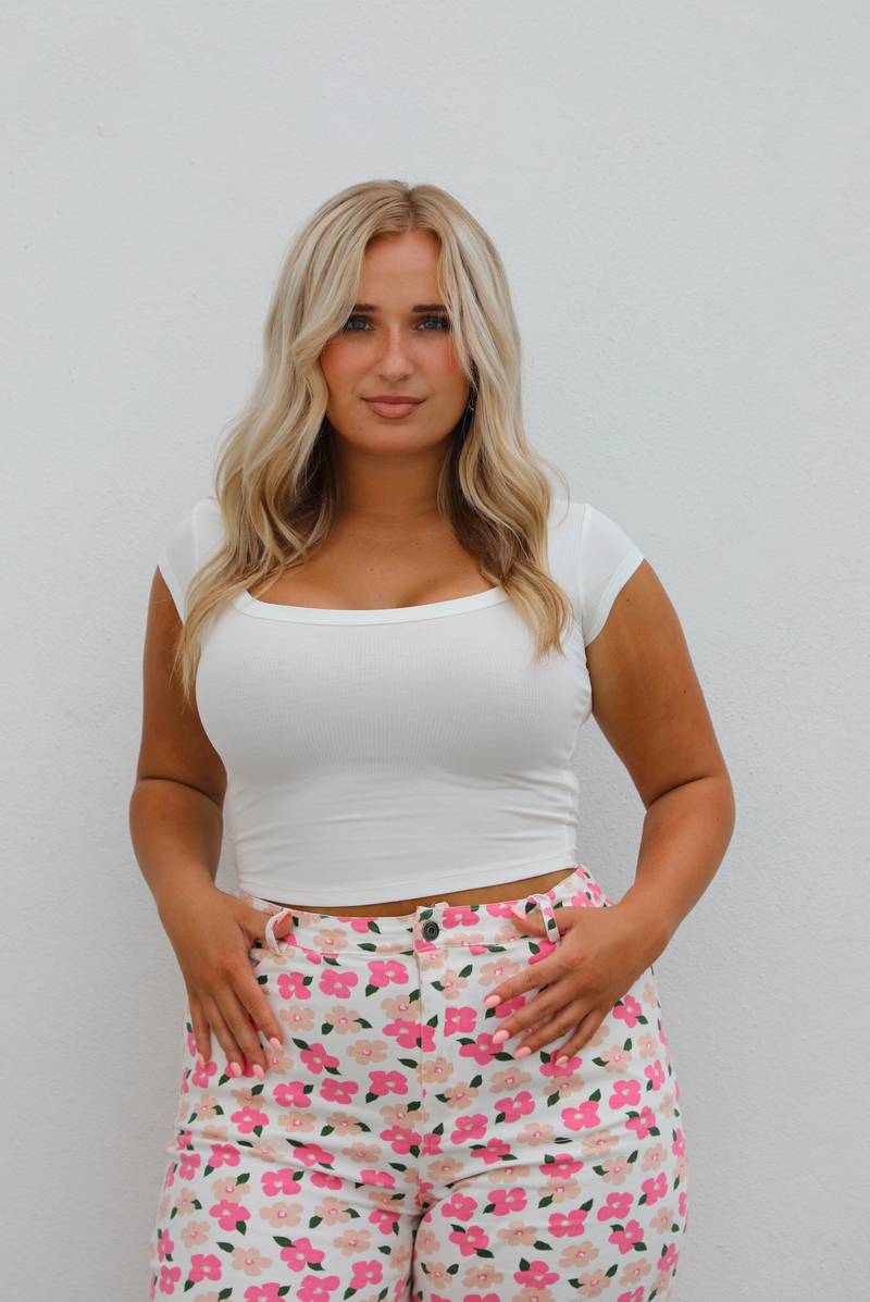 Closet Staple Tee: White