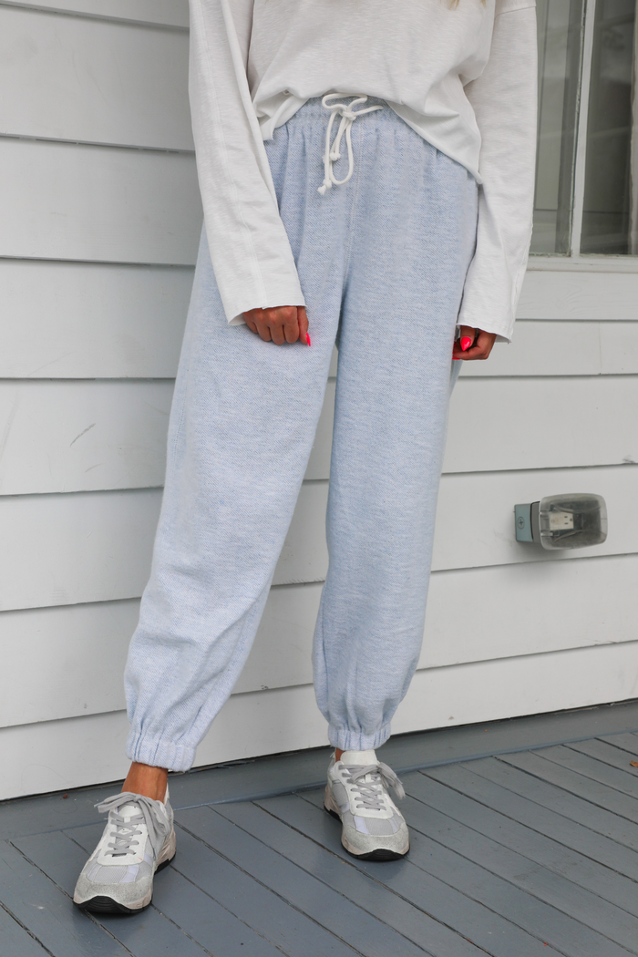 Great Things Joggers: Soft Blue