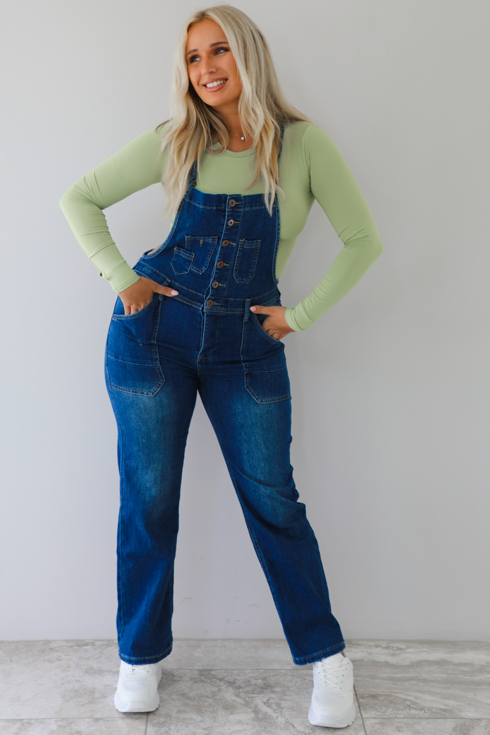 Switching Keys Jumper: Denim