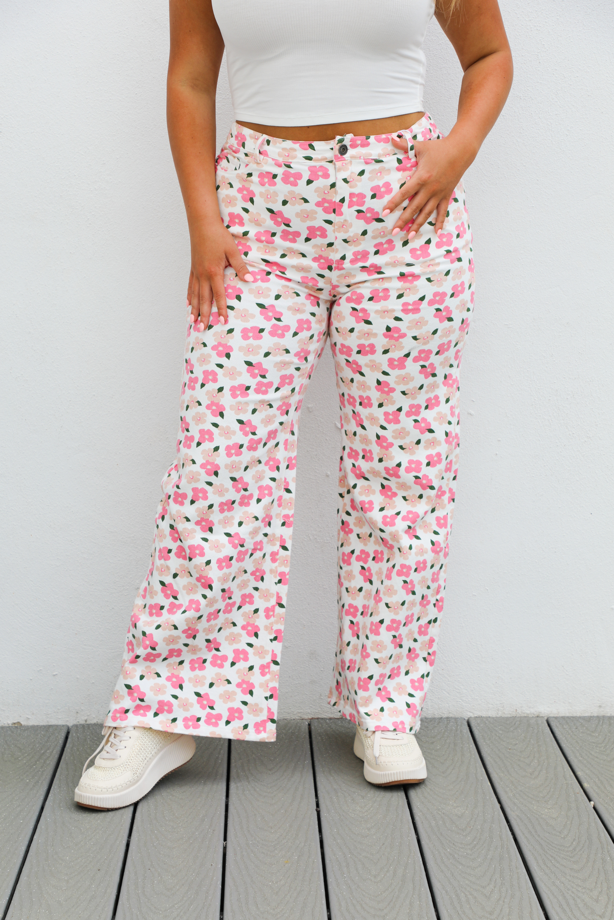 Flower Field Denim: Floral/Multi