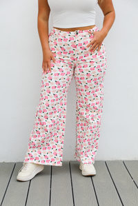 Flower Field Denim: Floral/Multi