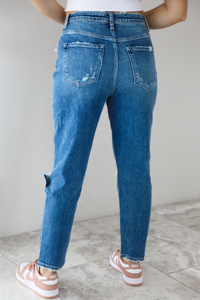 Back And Forth Mom Jeans: Denim
