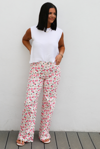 Flower Field Denim: Floral/Multi
