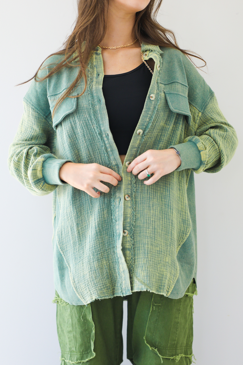 One And Only Shacket: Sage