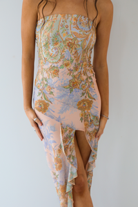 Light Nights Midi Dress: Multi
